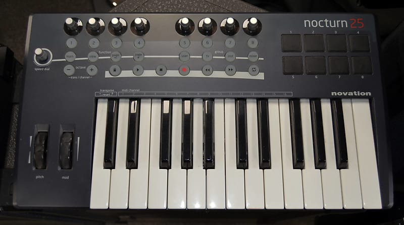 Novation Nocturn MIDI DAW Controller | Reverb