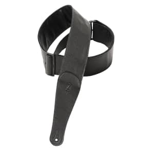 Levy's M7GG3-BLK Garment Leather 3" Guitar Strap