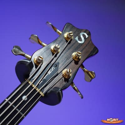 Ken Smith  2002 5TN 5 String Bass Black Tiger image 5