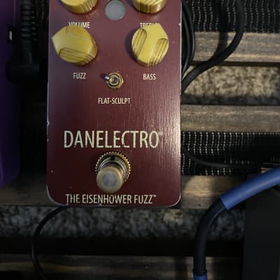 Danelectro The Eisenhower Fuzz 2019 - Red for sale