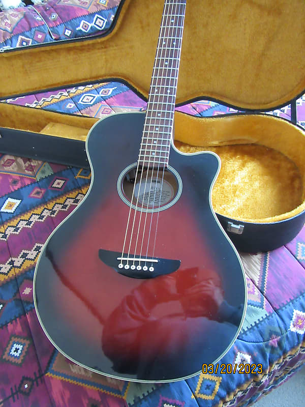 Yamaha apx 4 acoustic electric deals guitar