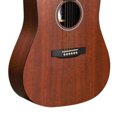 Martin - D-X1E MAH - Acoustic-Electric Guitar - Mah/Mah - Natural - w/ Softshell Case for sale