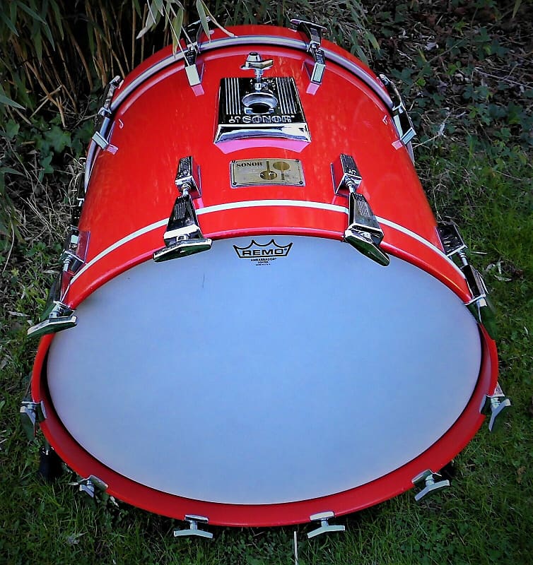 Sonor  "Signature"  BassDrum  22"x18" Made in Germany  RARE image 1