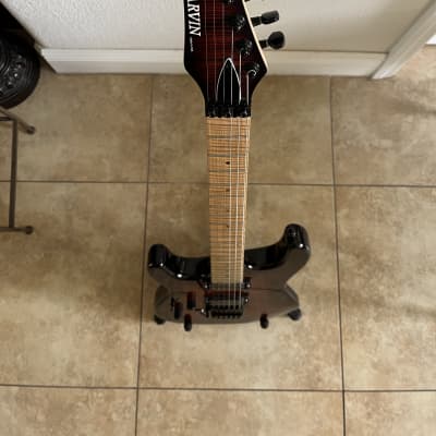 LEFTY Carvin ST300 Flamed Top Left Handed Electric Guitar w/ TKL Soft Case + Duncan Pickups image 6