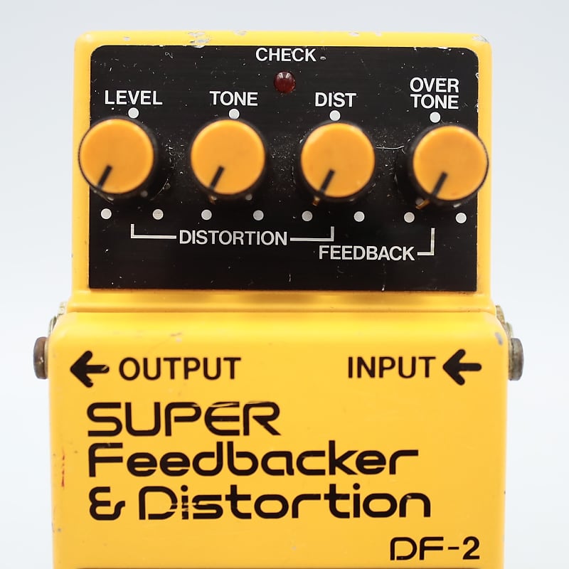 Boss DF-2 Super Feedbacker and Distortion 1985 - 1989 Made In ...