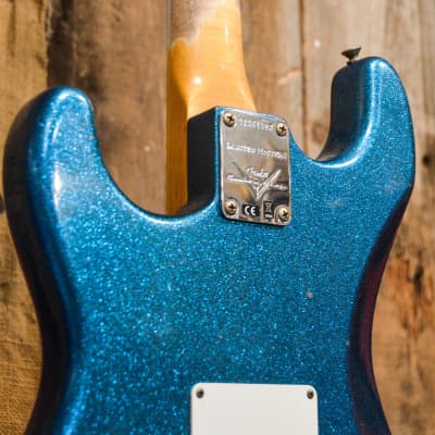 Fender Custom Shop Limited Edition 1965 Stratocaster Journeyman Relic Blue Sparkle image 14