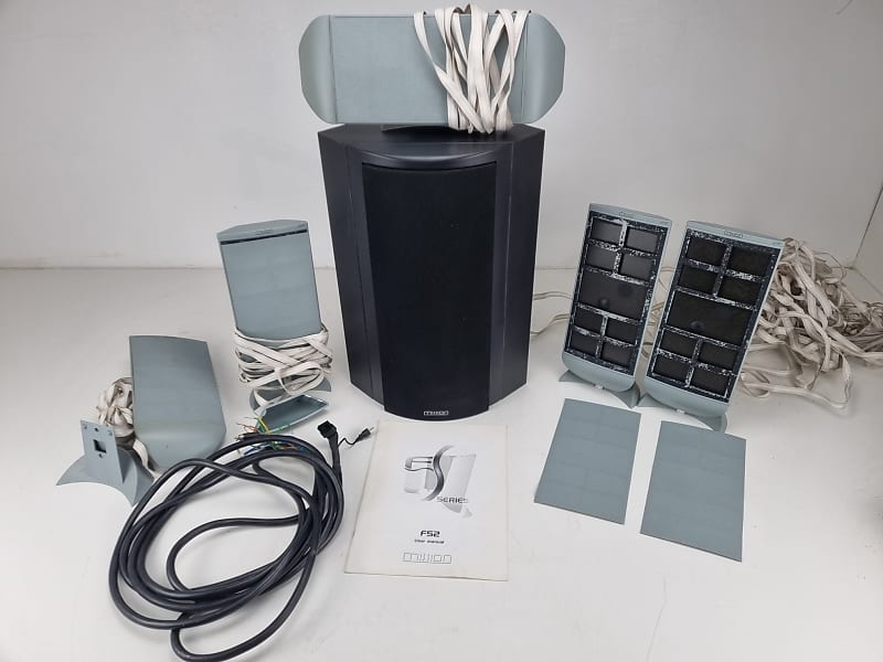 Mission FS2-AV 5.1 Surround Sound Speaker System &amp; Subwoofer  			