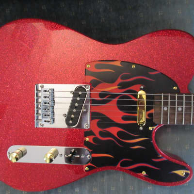 ~Cashified~ Fender Squier Red Sparkle Telecaster image 1
