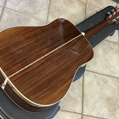 2000 CF Martin D-28 Dreadnought Rosewood Natural with case image 12