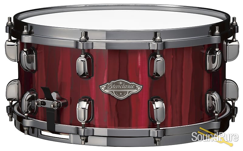 Tama 6.5x14 Starclassic Performer Maple Birch Snare-Crimson image 1