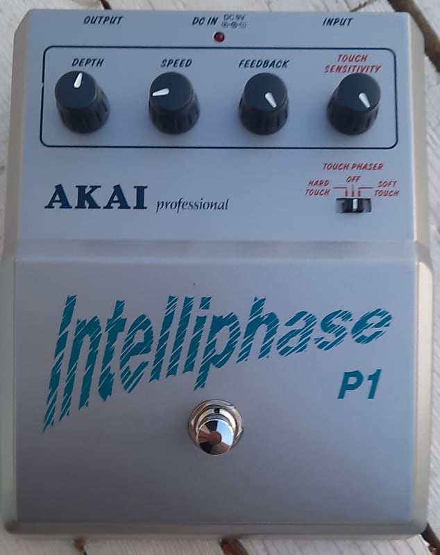 Akai Intelliphase P1 Guitar/Bass Phaser Pedal 1980s Japan