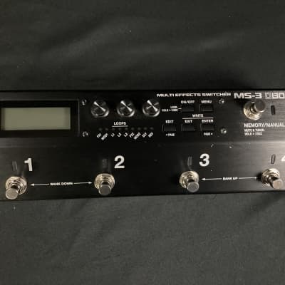 Reverb.com listing, price, conditions, and images for boss-ms-3-multi-effects-switcher