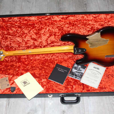 Ernie Ball Music Man Custom Shop Bass Stingray AC/DC Cliff Williams Limited Edition 2020 Back in Burst image 17