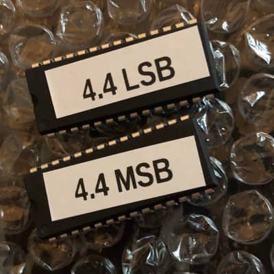 Akai S1000 latest OS v4.4 ROM upgrade (set of 2 chips) firmware EPROM 4.4 also for S1000HD, S1000PB