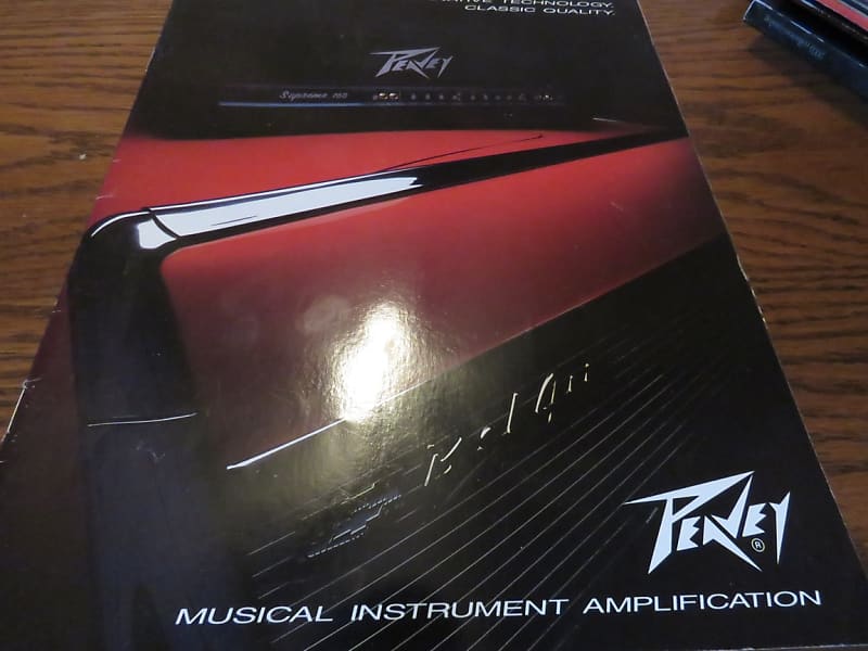 Peavey Amp Catalog 1990 Reverb