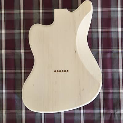 Woodtech Routing - 2 pc. Eastern White Pine Telemaster Body - Unfinished image 2