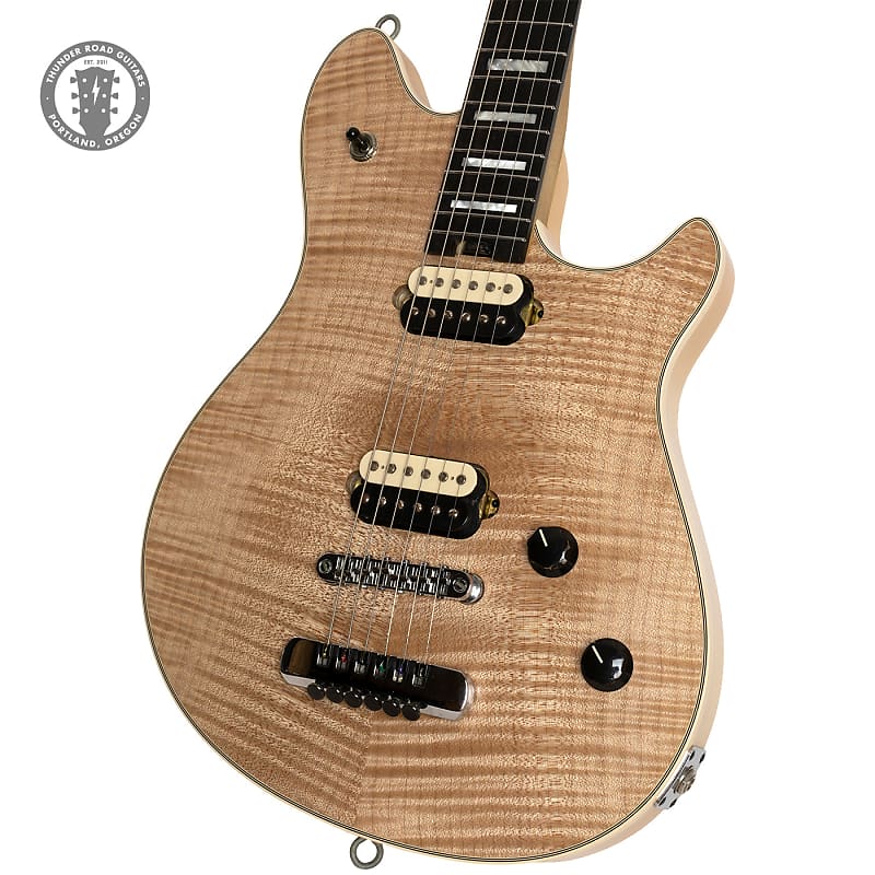 EVH Wolfgang USA 5A Flame Top Natural