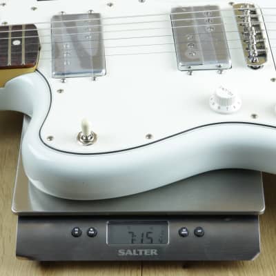 Fender Custom Shop Dealer Select CuNiFe Wide Range Jazzmaster NOS Olympic White Left Handed R126395 image 5