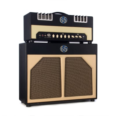 65 Amps Empire Half Stack - 22 watt Boutique Tube Guitar Amplifier Head and 2x12 Speaker Cabinet - USED image 1