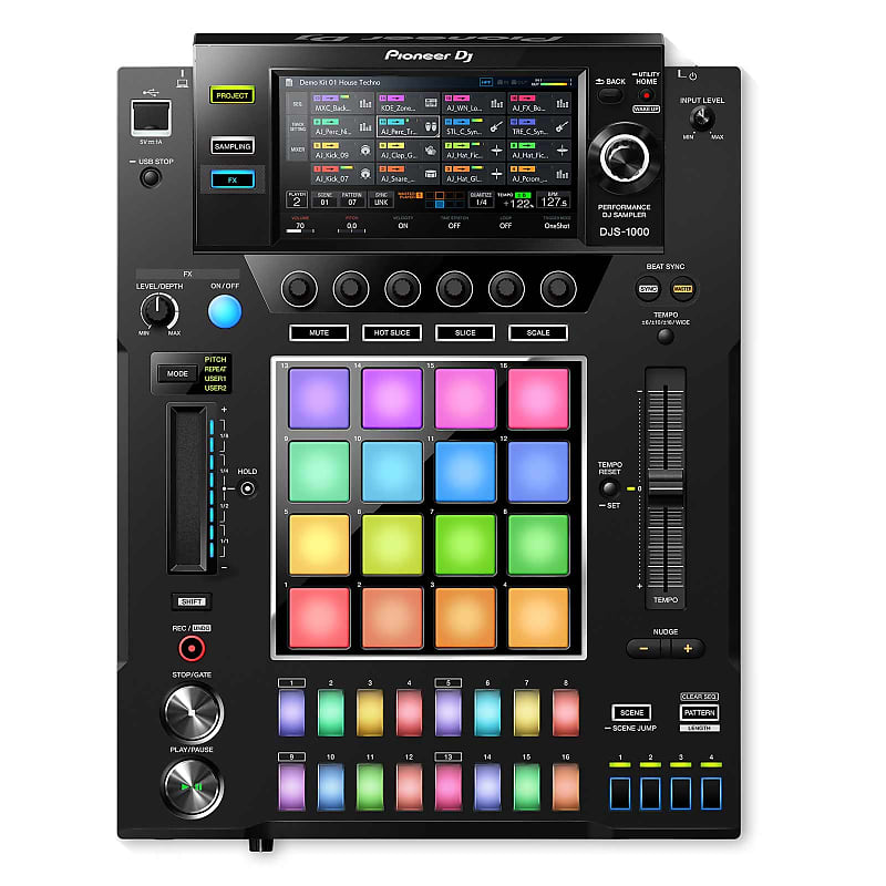 Pioneer DJS-1000 Standalone Performance DJ Sequencer Sampler w. 7" Touch Screen image 1