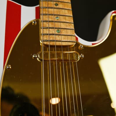 American Flag Telecaster Style Body with Licensed Fender Neck by Mighty Mite USA image 3