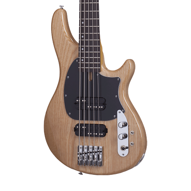 Schecter 2493 CV-5 5-String Bass w/ Rosewood Fretboard Natural image 1
