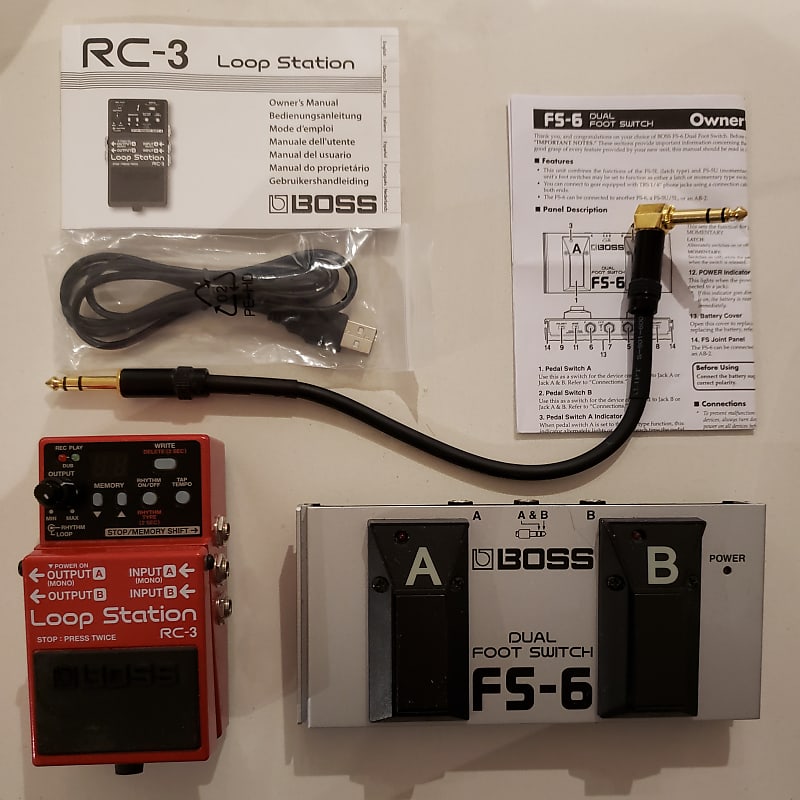 BOSS Loop Station RC-3 フットスイッチ付き（ルーパー） - エフェクター