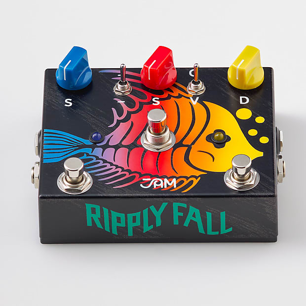 JAM Pedals Ripply Fall Bass Chorus / Vibrato / Phaser Pedal [New] image 1