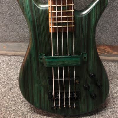 Warwick Streamer LX (Masterbuilt) 2017 Green w/matching pickup cover and knobs image 5