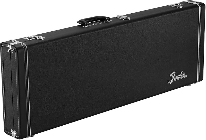Fender Classic Series Wood Case - Strat®/Tele®, Black image 1