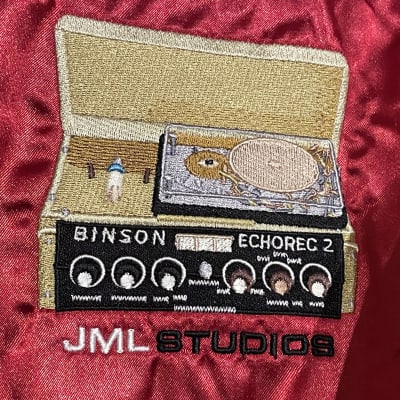 Custom JML Studios Satin Embroidered Bomber Jacket - New for 2024 image 2