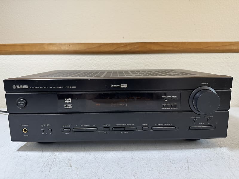 Yamaha HTR-5630 Receiver HiFi Stereo 5.1 Channel Home Theater Vintage Audio AVR  			