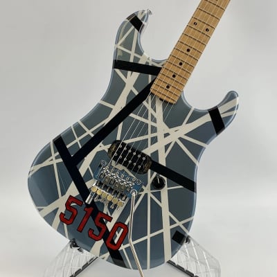 EVH 5150 Custom Frankenstrat ★ Blue, White & Black EVH | Reverb