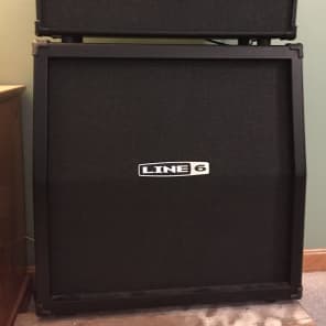 Line 6 Spider IV HD150 150W and 4x12 Guitar Half Stack image 2