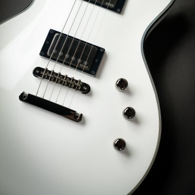 ESP Custom Shop EC-CTM-E Snow White (E8611222) | Reverb