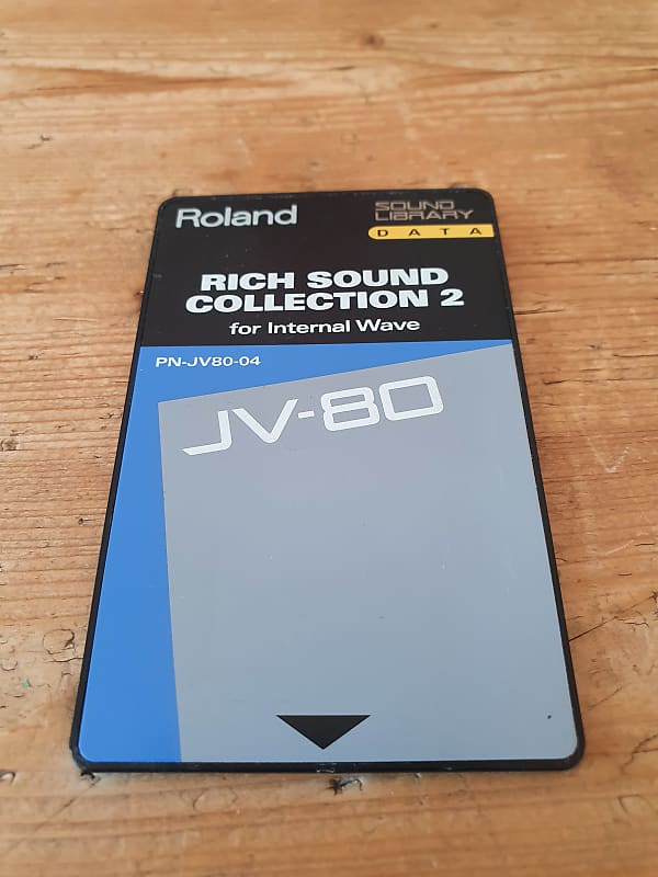 Roland PN-JV80-04 Rich Sound Collection 2 Card image 1