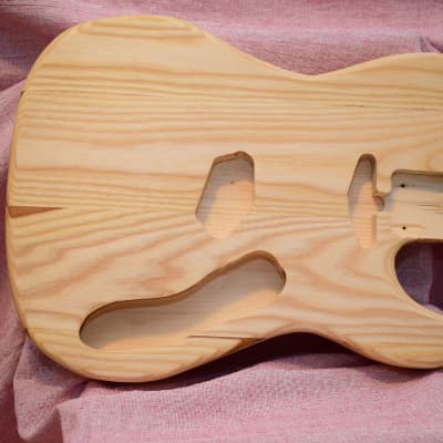 Beehive back, Ash Top Telecaster Partscaster image 1