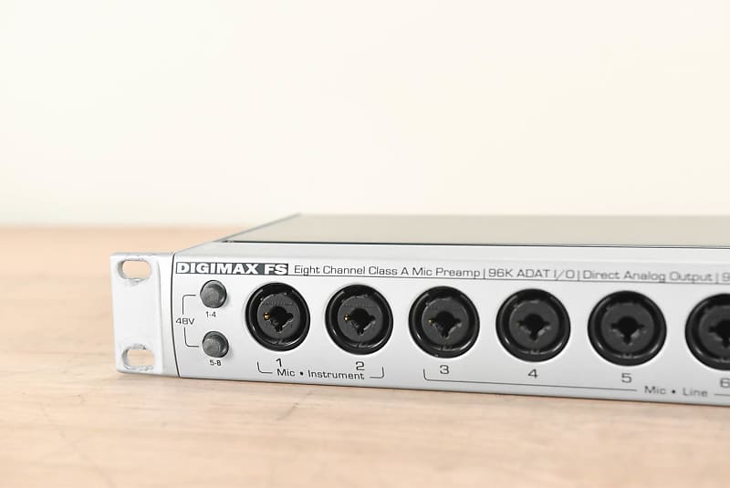 PreSonus Digimax FS 8-Channel Mic Preamp with AD/DA Converter