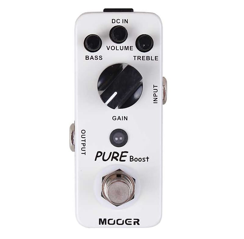 Mooer Pure Boost MICRO Overdrive Booster Pedal True Bypass NEW IN BOX Free Shipping image 1