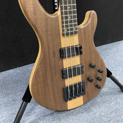Dean Edge Select Walnut Satin  Natural 4 String Active Bass   New! image 3
