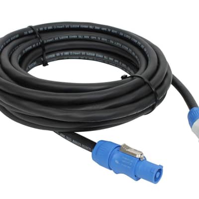 Elite Core Neutrik PowerCon Power Extension Cable | 25' ft | PC12-AB-25 | Made in the USA | image 1