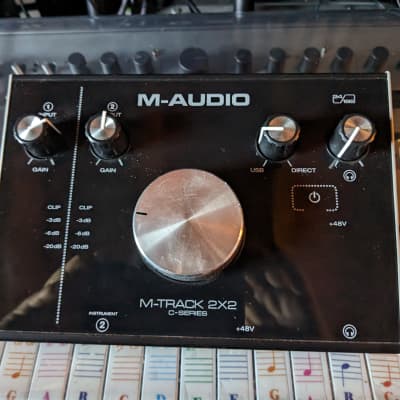 M-Audio M-Track Plus MKII Audio Interface Black