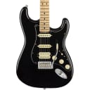 Fender American Performer Stratocaster HSS, Maple (with Gig Bag), Black, Blemished