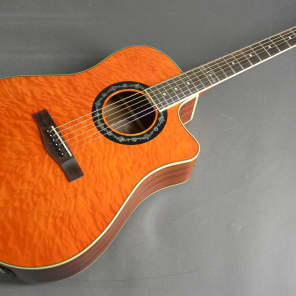 Fender T-Bucket 300CE Amber Quilt | Reverb