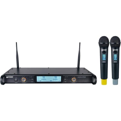 Gemini GDX 2000M Digital Wireless Dual Microphone System Regular