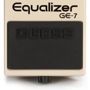Boss GE-7 7-band EQ Pedal image 9