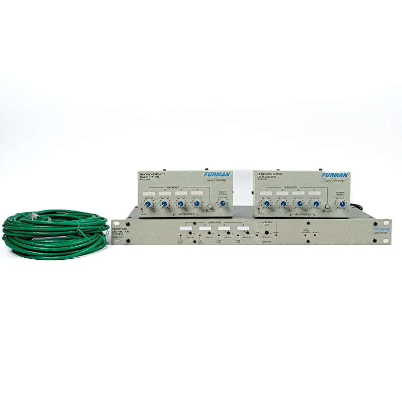Furman HDS6 / HS6 Headphone Distribution System with Reverb UK