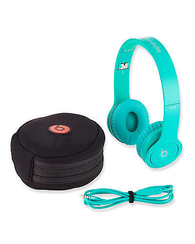 Beats by Dre Solo HD With wireless adapter bluetooth wireless Teal