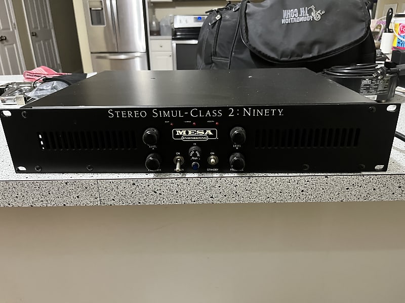 Mesa Boogie Simul-Class 2: ninety tube power amp - Black