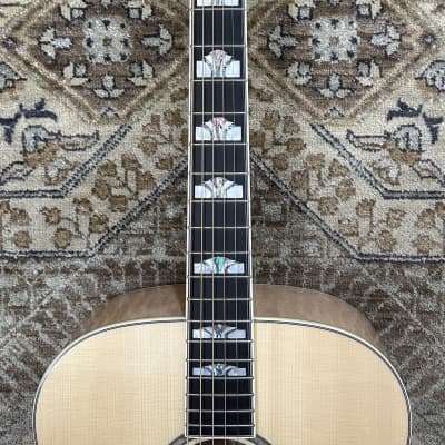 Eastman AC630-BD Jumbo Acoustic Guitar in Blonde w/ Case, Setup #3123 image 3